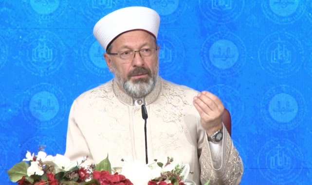 Diyanet İşleri Başkanı Erbaş: "30 sene önce Bosna Hersek'te yaptıklarını bugün Gazze'de yapıyorlar"