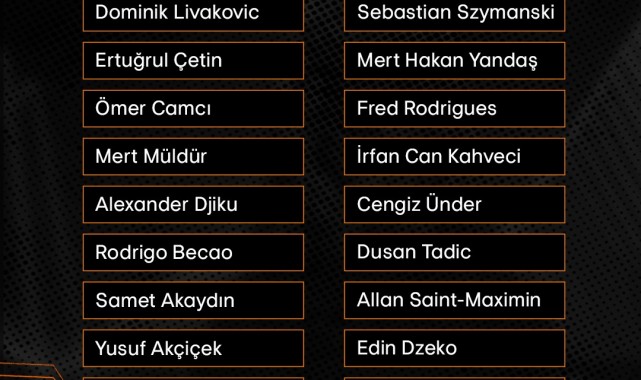 Fenerbahçe'nin, Twente maçı için kamp kadrosu belli oldu