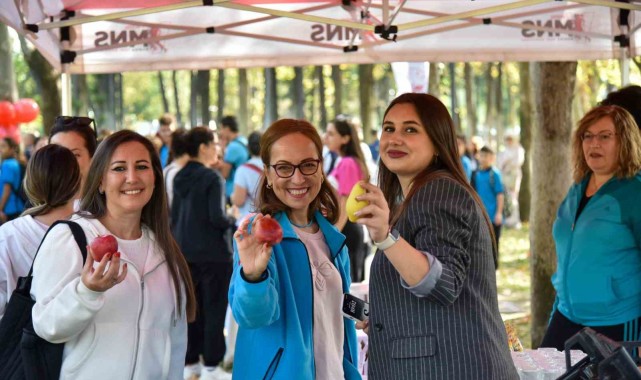 Fiziksel aktivitenin önemine dikkat çekmek için yürüdüler