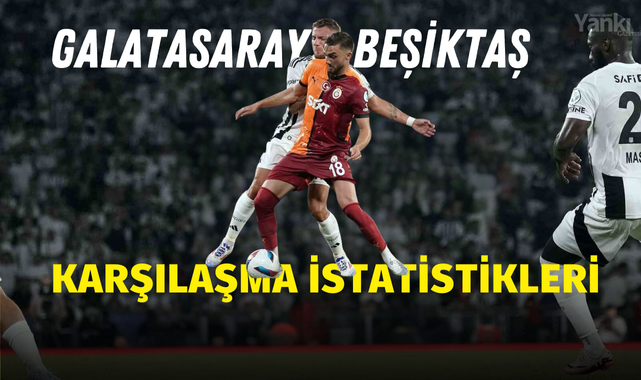 Galatasaray - Beşiktaş karşılaşma istatistikleri