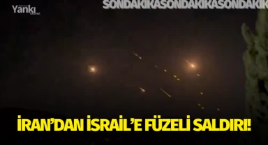 İran'dan İsrai'e saldırı!