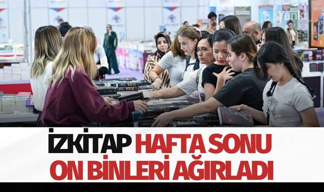 İZKİTAP hafta sonu on binleri ağırladı