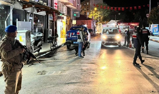 Jandarmadan Yunusemre'de huzur ve güven uygulaması