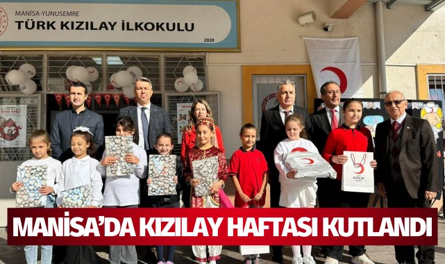 Manisa’da Kızılay Haftası Kutlandı