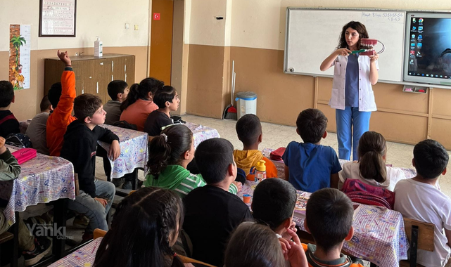 Turgutlu'da ilkokul öğrencilerine eğitim verildi