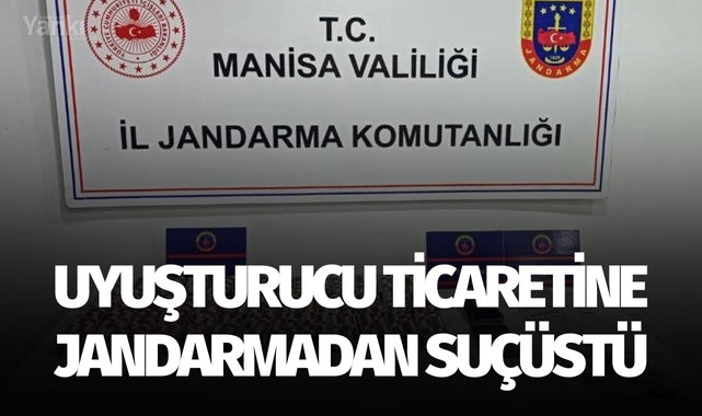 Uyuşturucu ticaretine jandarmadan suçüstü
