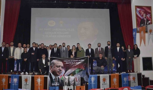 AK Partili gençler Saruhanlı ve Sarıgöl'de başkanlarını seçti
