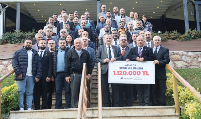 Amatöre bir destek de Yunusemre Belediyesinden