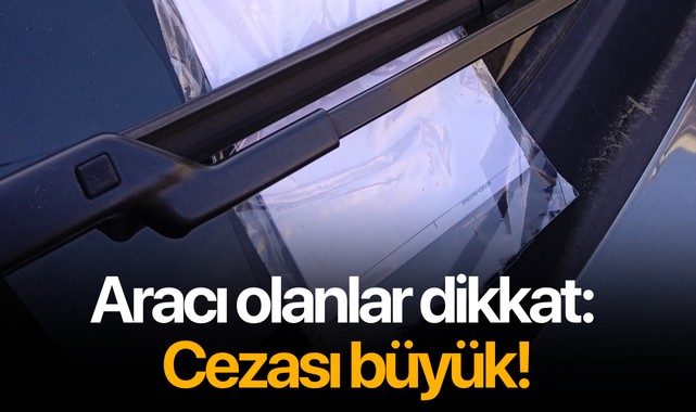 Aracı olanlar dikkat: Cezası büyük!