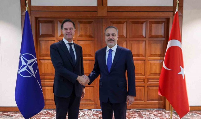 Bakan Fidan, NATO Genel Sekreteri Rutte ile görüştü
