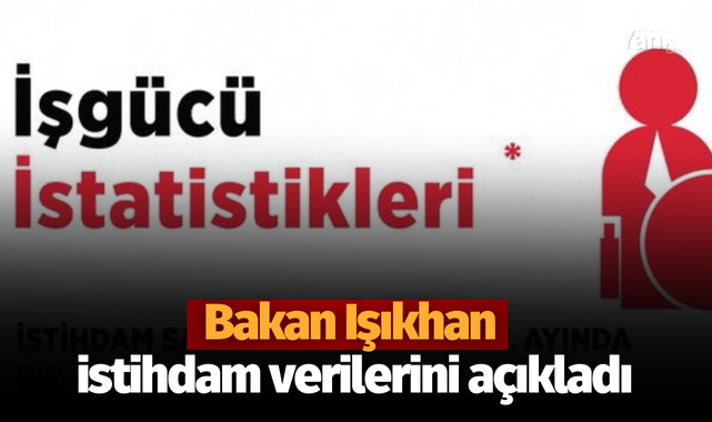 Bakan Işıkhan istihdam verilerini açıkladı