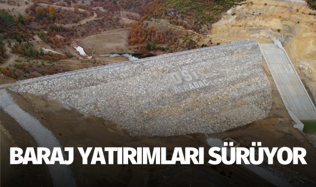 Baraj yatırımları sürüyor