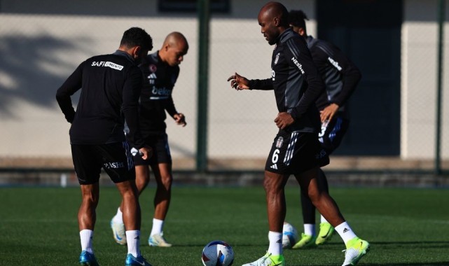 Beşiktaş, Hatayspor maçı hazırlıklarını sürdürdü