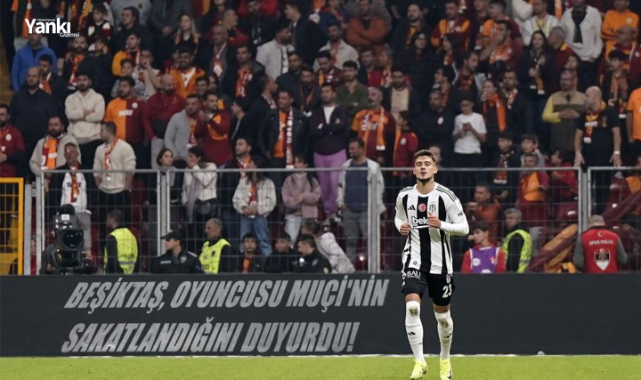 Beşiktaş, oyuncusu Muçi'nin sakatlandığını duyurdu!