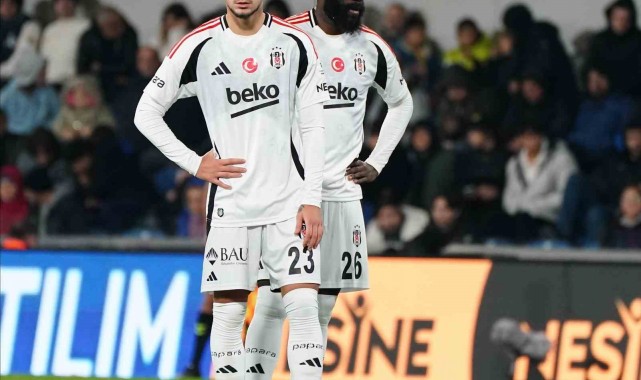 Beşiktaş'ın ligdeki galibiyet hasreti 3 maça çıktı