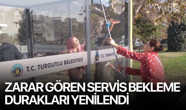 Bilinçsiz Kişiler Tarafından Zarar Gören Servis Bekleme Durakları Yenilendi