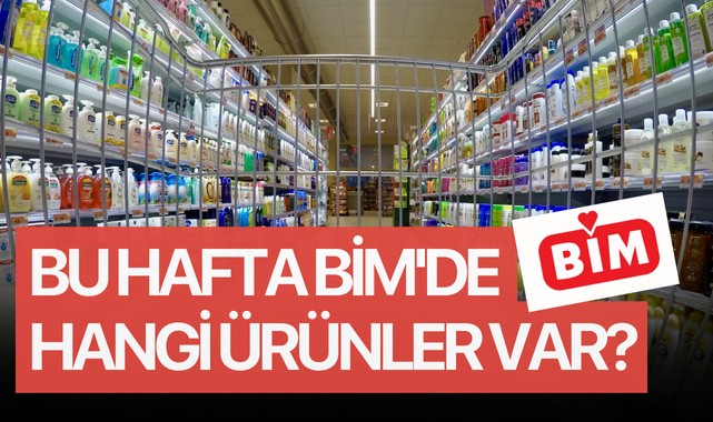 Bu hafta BİM'de hangi ürünler var?