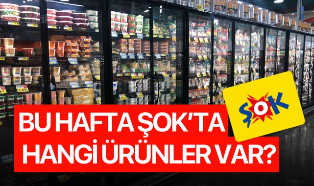 Bu hafta ŞOK'ta hangi ürünler var?