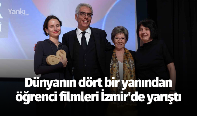 Dünyanın dört bir yanından öğrenci filmleri İzmir'de yarıştı