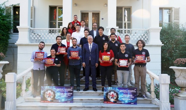 Ege Skyblue Takımı "Jet Motor Tasarımı" ile ödülleri topladı