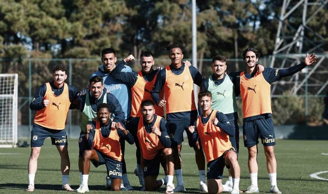 Fenerbahçe, Kayserispor maçı hazırlıklarını sürdürdü