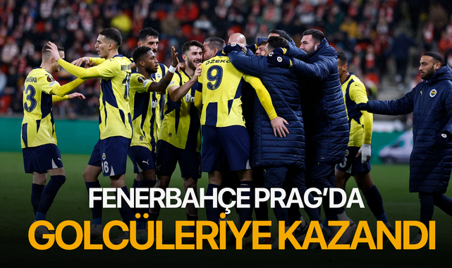 Fenerbahçe, Prag'da golcüleriyle kazandı
