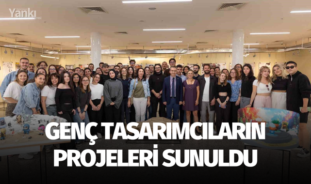 Genç tasarımcıların projeleri sunuldu