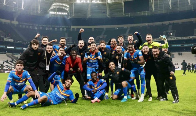 Göztepe ilk deplasman galibiyetini Beşiktaş'a karşı aldı