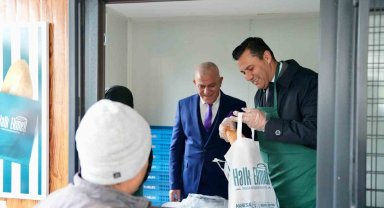 Halk Ekmek ilçede hizmete başladı