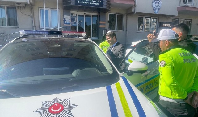 İlçe Emniyeti'ne 12 yeni araç