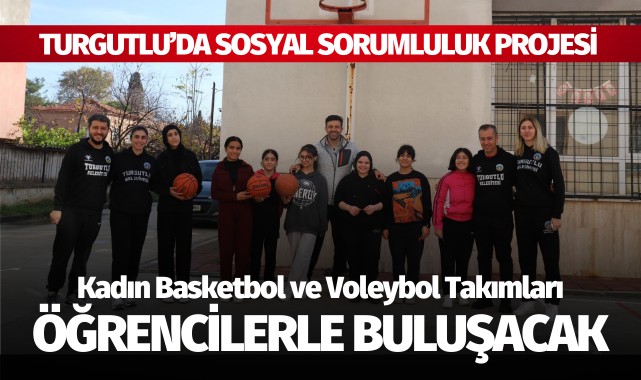 Kadın Basketbol ve Voleybol Takımları, öğrencilerle buluşacak