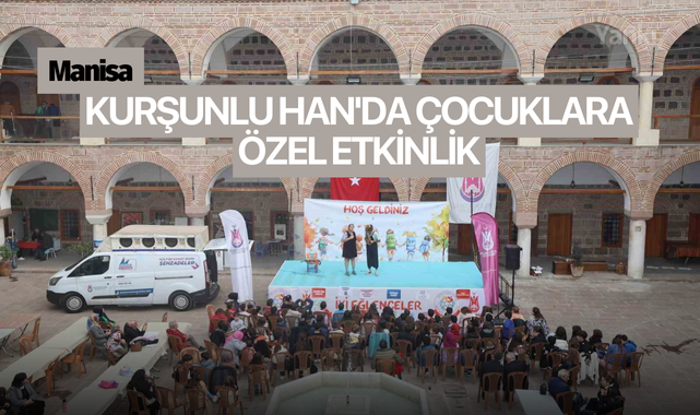 Kurşunlu Han'da çocuklara özel etkinlik