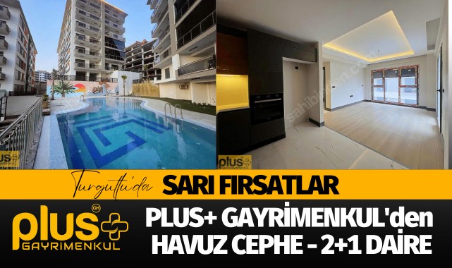 Lidya Garden City'de Havuz Cepheli 2+1 Daire
