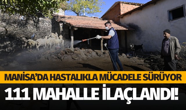 Manisa bu hastalıkla mücadele ediyor!