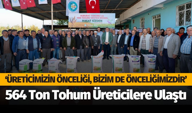 Manisa'da 564 Ton Tohum Üreticilere Ulaştı