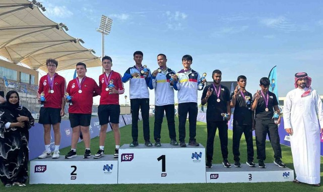 Milli sporcular, Dünya Okul Sporları Yaz Oyunları'ndan 38 madalya ile döndü