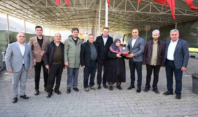 Şehit Hüseyin Özdemir hayır yemeği ve mevlitle anıldı