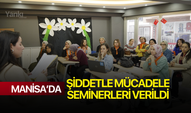 Şiddetle mücadele seminerleri verildi