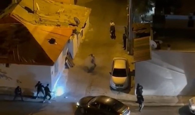 Sokak ortasında pompalı tüfekle yaralama kamerada!