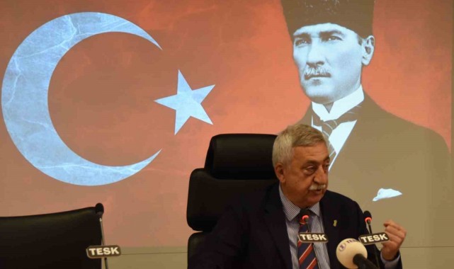 TESK Başkanı Palandöken'in 10 Kasım mesajı
