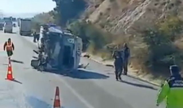 Torbalı'da trafik kazası: 1 ölü, 1 yaralı!