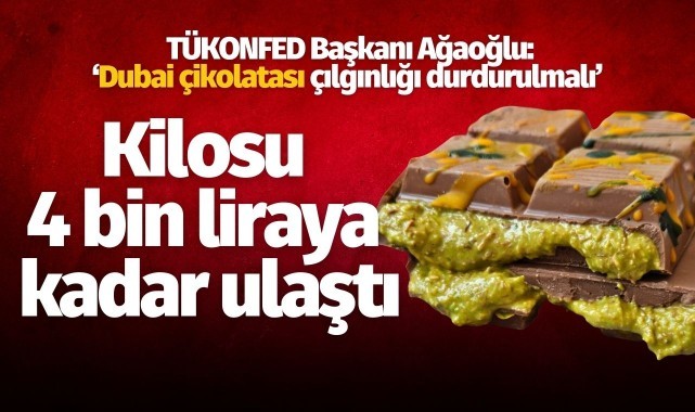 TÜKONFED Başkanı Aydın Ağaoğlu: Bu çılgınlık durdurulmalı