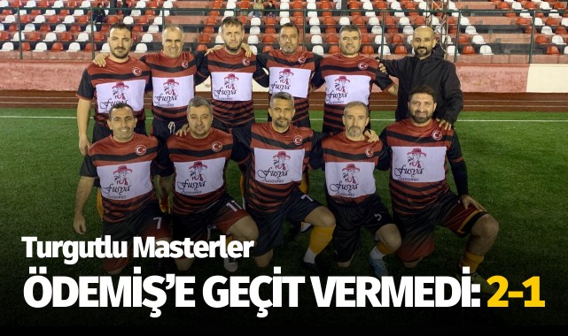 Turgutlu Masterler, Ödemiş’e geçit vermedi: 2-1