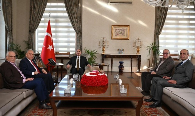 TUTSO'dan Vali Özkan'a ziyaret
