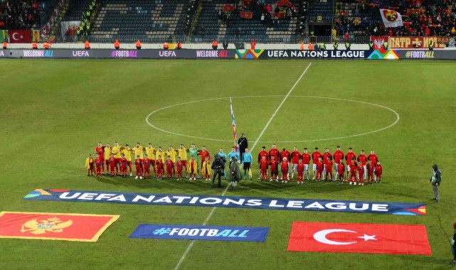 UEFA Uluslar Ligi: Karadağ: 2 - Türkiye: 1