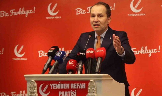 Yeniden Refah lideri Erbakan'dan 'kayyum' açıklaması