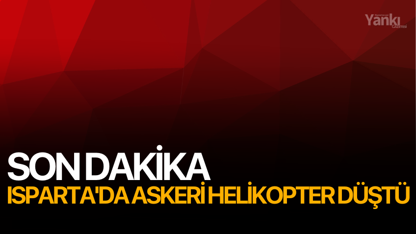 Isparta'dan acı haber: 5 şehit!