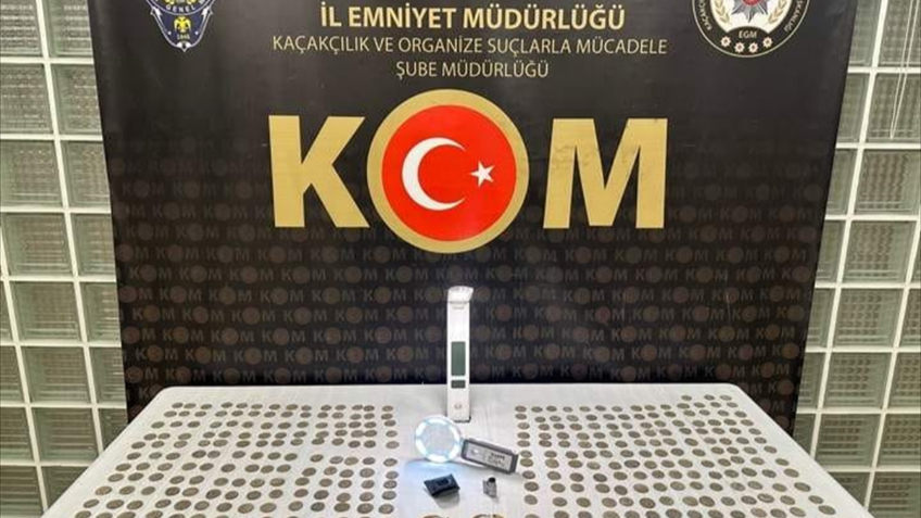 Manisa'da tarihi eser kaçakçılığı!