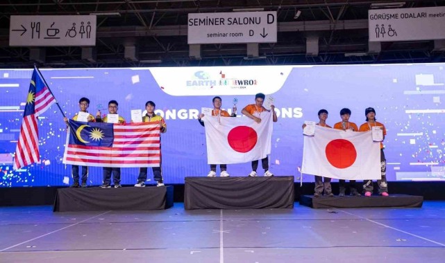 Dünya Robot Olimpiyatları'nda muhteşem kapanış