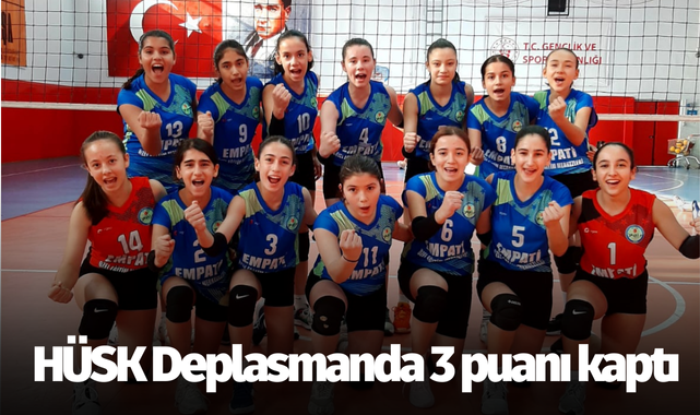 HÜSK deplasmanda 3 puanı kaptı